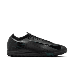 Nike Zoom Mercurial Vapor 16 Pro TF Soccer Shoes - Black/ Black Deep Jungle