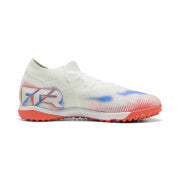 Puma Future 8 Match TT Turf Soccer Shoes - White/ Puma/ Black Glowing Red